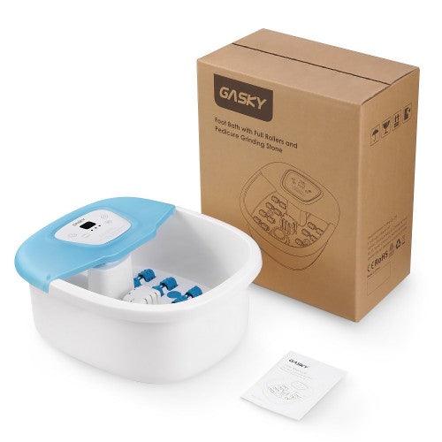 GASKY Foot Spa Bath Massager with Pedicure Grinding Stone, Heat, Bubbles ; Vibration, 16 Massage Rollers - Toytexx GASKY Foot Spa Bath Massager with Pedicure Grinding Stone, Heat, Bubbles ; Vibration, 16 Massage Rollers - Toytexx